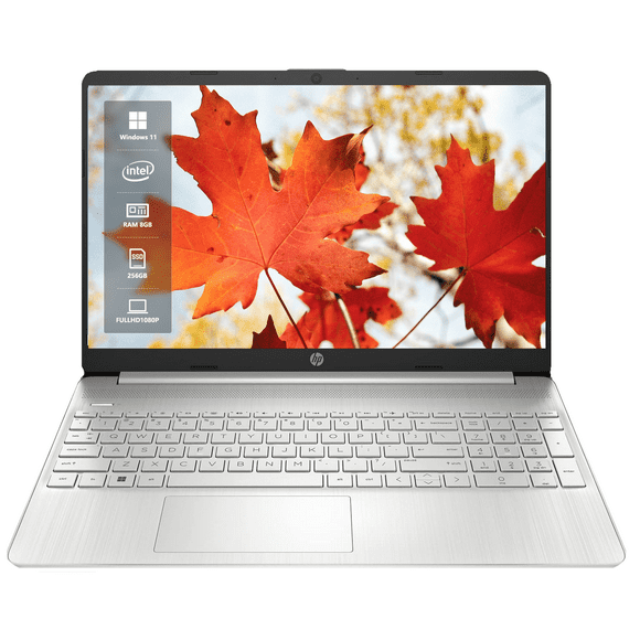HP 15.6" Laptop, Intel i5-1135G7, Full HD 1920x1080, Intel Iris Xe, 8GB RAM, 256GB SSD, m.2 SATA SSD, HDMI, Webcam, Bluetooth, 1 Year Warranty, Windows 11