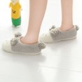 thumbnail image 5 of SHAR Winter Animal Pattern Plush Slippers for Women, 5 of 5