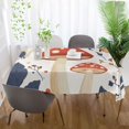 thumbnail image 5 of Yayeee Tablecloths for Rectangular Tables 54 x 54 inch Party Table Cover, White Mushroom, 5 of 6