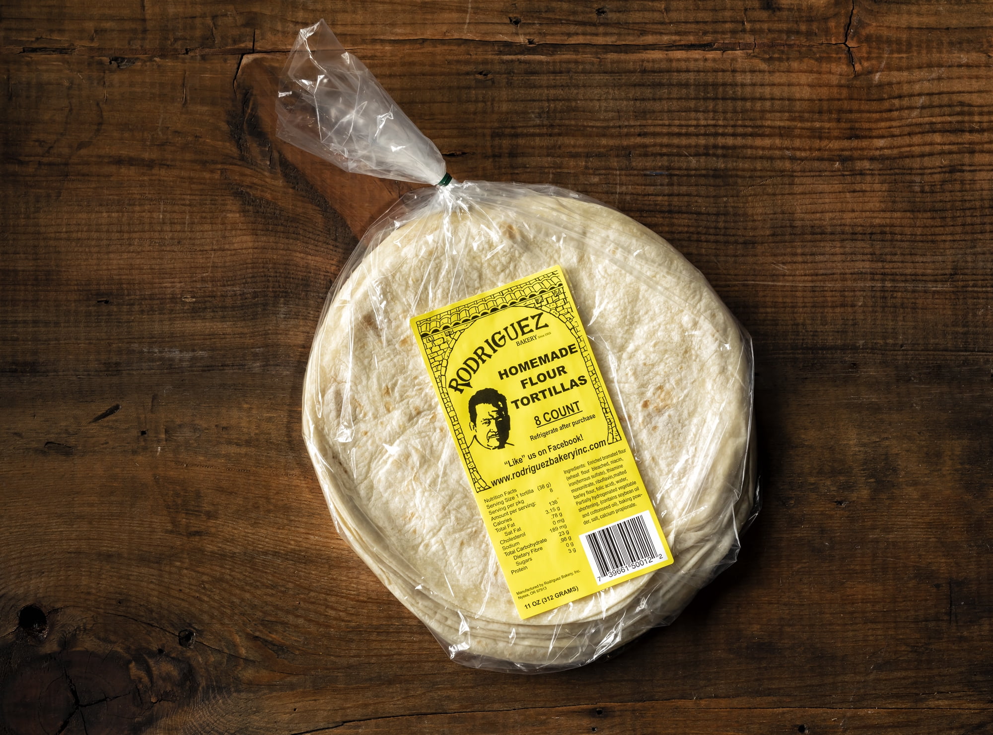 Rodriguez Flour Tortillas, 8 Ct, 11 oz