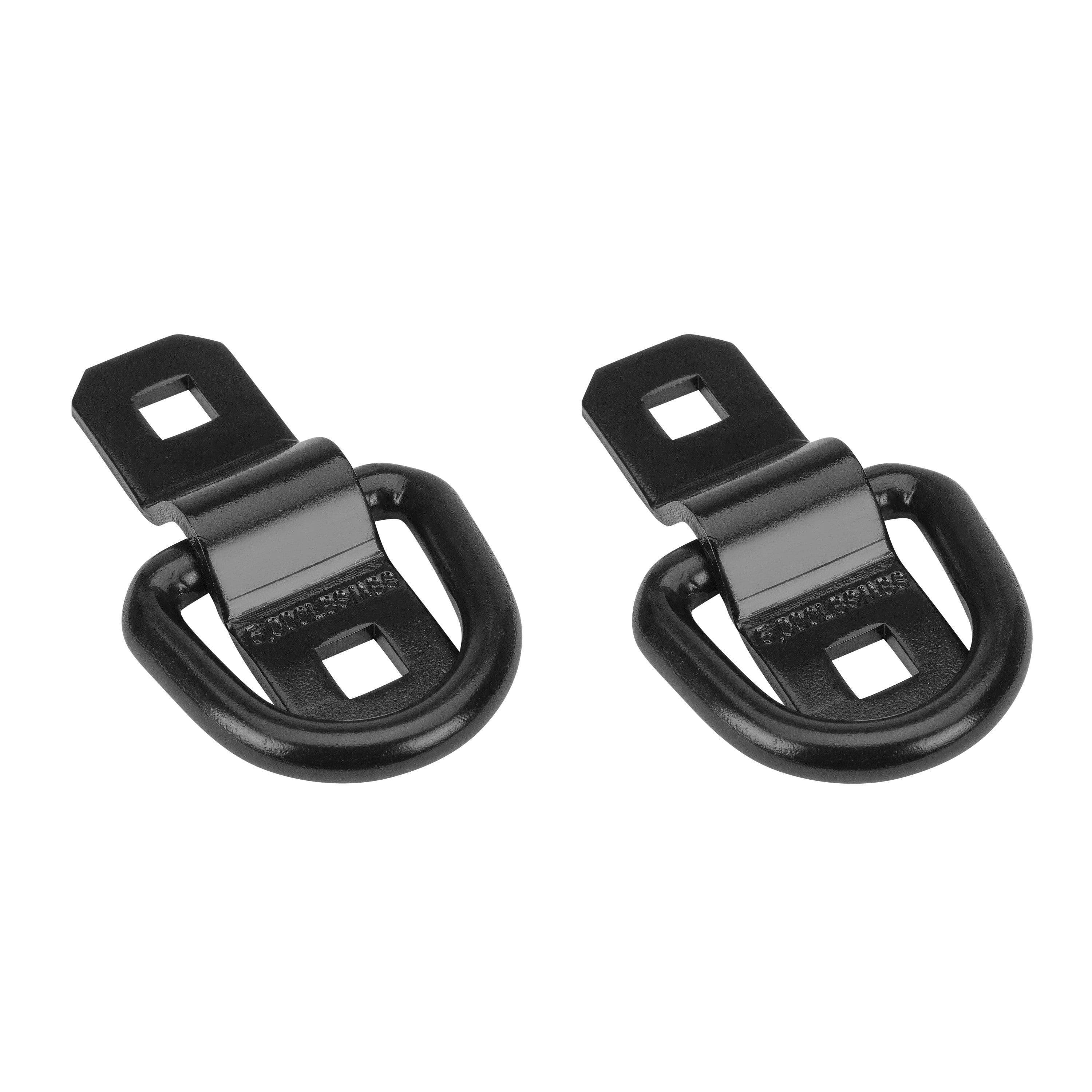 SmartStraps 9183 Heavy Duty Surface Mount D-Ring, 3/8" Diameter, 5,000 lb 2 Pk