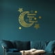 thumbnail image 4 of SAYOO Ramadan Adhesivo de pared extraíble, tema religioso estrellas luna escrito proverbios papel adhesivo SAYOO  Moda, 4 of 5