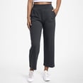thumbnail image 2 of Tthxqing Womens Plus Size Wide Leg Sweatpants Comfy High Waist Straight Leg Joggers Pants Workout Athletic Running Sweat Pants with Pockets Black XL, 2 of 8