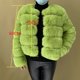 thumbnail image 1 of Abrigo de piel sintética para mujer, mullida Chaqueta corta de alta calidad, Tops peludos a la moda, otoño e invierno, 2024, 1 of 5