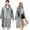Grey, variant on Rungopro Rain Coats (2 Pack) - Reusable EVA Rain Ponchos for Adults Rain Jackets Raincoats for Men Women, Grey