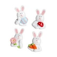thumbnail image 4 of 4 pegatinas para refrigerador con forma de huevo de Pascua, adornos únicos para instalar Sosteniendo el huevo, 4 of 9