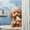 Brown, variant on Homewish Boston Terrier Dog Bed Sheets,Kawaii Animal Full Size Sheets,Beige,4pcs,1 Flat Sheet, 1 Fitted Sheet and 2 Pillowcases