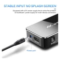thumbnail image 2 of Commutateur Vidéo 4K HD à 4 Ports, Concentrateur Multimédia Extracteur Intelligent, 2 of 6