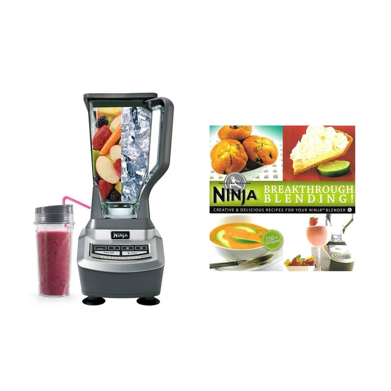 Ninja Professional 1100-Watt Blender with 2 Single-Serve Cups