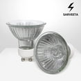 thumbnail image 4 of Gu10 Halogen Bulbs 35w Dimmable, 220v Gu10 Halogen Spotlight Bulbs 2 Pin,400 Lm,2800k Warm Withe3pcs, White, 4 of 5