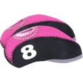 thumbnail image 3 of Golf Iron Covers Set with Number Tag for Club Elasticity Protable Selections 10pcs/lot, 3 of 8