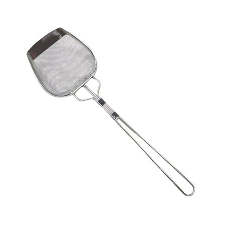 

CHXonu Fine Mesh Square Mesh Stainless Steel Spoon Square Filter Soup Strainer With Long Handle Firm Stable Handle Smoothing Spoon For Kitchen Cooki Seal Small Stainless Steel Strainer 3 Strainer