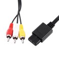 thumbnail image 2 of Cable de audio y vídeo para TV Cable RCA compuesto A/V para Nintendo GameCube N64, 2 of 7