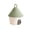Green, variant on Qonioi House Shaped Storage Basket With Lid, Decorative Desktop Organizer for Cosmetics Trinkets, Portable Vanity Caddy for Bedroom Table Tidying, Gray