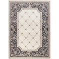 thumbnail image 1 of HomeRoots 353464 3 ft. 3 in. x 5 ft. 3 in. Polypropylene Ivory & Grey Area Rug, 1 of 1