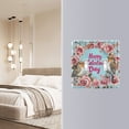 thumbnail image 5 of Birds Roses Happy Valentine's Day Light Switch Cover Electrical Outlet Cover Replaceable Wall Plates 2-Gang, 5 of 8