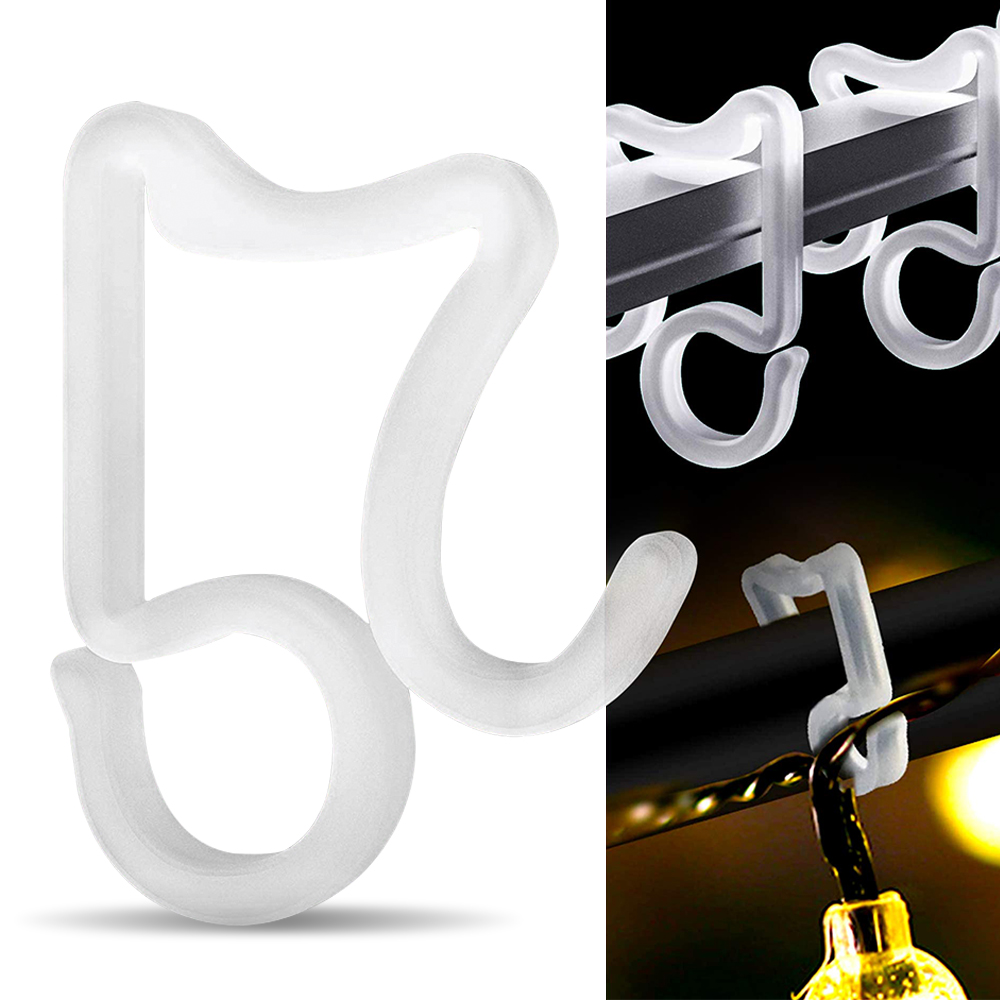 Holiday Light Clips Christmas Light Clips Outdoor Hang Gutter Hooks for