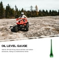thumbnail image 3 of WRITWAA Vehicle Oil Level Indicator Oil Dipstick Alloy Green For 1Set, 3 of 7