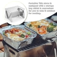thumbnail image 4 of Wosthever Quemador para acampar al aire libre, estufa de cocina portátil de acero inoxidable con bolsa de almacenamiento, herramienta para asar Estufas de camping Wosthever OD023344-00, 4 of 6
