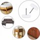 thumbnail image 4 of 50 piezas de deslizadores de muebles, almohadillas de teflón para patas con tornillos, deslizadores de sillas para muebles, 4 of 5