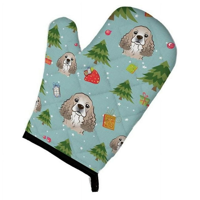 Carolines Treasures BB5005OVMT Gant de Four Cocker Spaniel de Noël