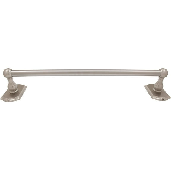 Cambridge Towel Bar, 24 Inches, Satin Nickel by Stone Harbor Hardware