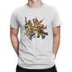 thumbnail image 5 of Camiseta de manga corta de algodón con cuello redondo y dibujos animados de Banana Splits para hombre, ideal como regalo., 5 of 7
