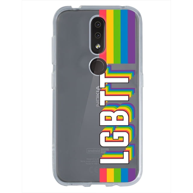 Funda para Nokia 4.2 InstaCase Pride LGBTT Arcoíris Uso Rudo Antigolpes