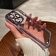 thumbnail image 1 of Funda De Lujo Para Teléfono Diamante Para iPhone 11 12 Pro MAX Para 13 14 14 Plus Protector De Cámara Suave TPU Transparente Carcasa, 1 of 4