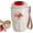 White, variant on Coffee Vacuum Flask, Portable Coffee Cup with Lid & Handle, Stainless Steel Insulated Water Bottle, Travel Coffee Mug for Hot and Cold Drinks (White, Temperature Display)