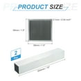 thumbnail image 2 of Uxcell 6063 Aluminum Square Tubing,1.5"x1.5"x10" Long 0.04" Wall Thick 2pcs, 2 of 6