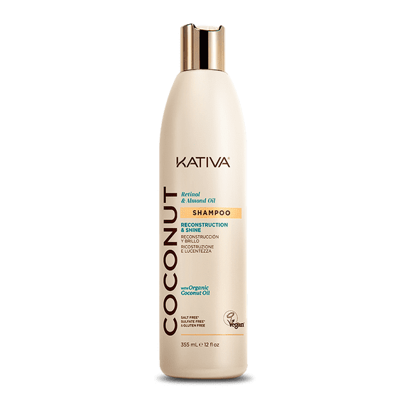 KATIVA Coconut Shampoo 355ml 12 fl oz