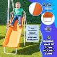 thumbnail image 3 of Sportspower Gladstone Metal Swing Set with Lifetime Warranty on Blow Molded Slide & Bonus Anchor Kit, 3 of 9