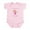 Petal Pink, variant on CafePress - I Love My Poppie (Girl Bfly) Infant Bodysuit - Baby Light Bodysuit, Size Newborn - 24 Months