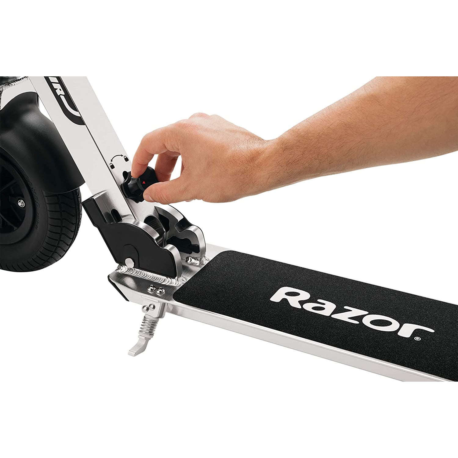 Razor A5 Air Foldable Kick Scooter - 8" Air-filled Tires, for Child, Teen, Adult up to 220 lbs