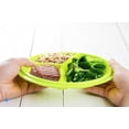 thumbnail image 7 of Portion Control Lunch Container with Lid – Travel Food Storage for Meal Prep,Bento Box Style,Divided Microwave Safe Dish (Set of 3), 7 of 7