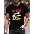 thumbnail image 1 of NO NOS GUSTAN Camiseta de manga corta multifuncional estampada para hombre, elegante y transpirable. Camiseta para adultos, hombres, mujeres, adolescentes, jóvenes y tiempo libre., 1 of 9