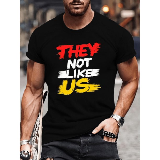 NO NOS GUSTAN Camiseta de manga corta multifuncional estampada para hombre, elegante y transpirable. Camiseta para adultos, hombres, mujeres, adolescentes, jóvenes y tiempo libre.