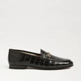 thumbnail image 2 of Sam Edelman Loraine Espresso Almond Toe Slip On Stacked Heel Fashion Loafers (Espresso, 6.5), 2 of 6