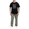 thumbnail image 5 of CafePress - I'm A Nurse What's Your Superp Men's Dark Pajamas - Men's Dark Loose Fit Cotton Pajama Set, 5 of 7