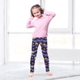 thumbnail image 5 of joogoo Girls' Leggings Starfish Seashells Yoga Pants 6T, 5 of 8
