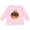 AD-Pink, variant on Inktastic Cheetah Print Pretty Pumpkin with Fall Leaves Boys or Girls Long Sleeve Toddler T-Shirt
