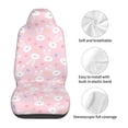 thumbnail image 5 of Sikiie Easter Cute Rabbit Car Seat Protector 2 Pack Car Seat Cushion Mat, Car Seat Covers for SUV, Truck, Van, 5 of 7