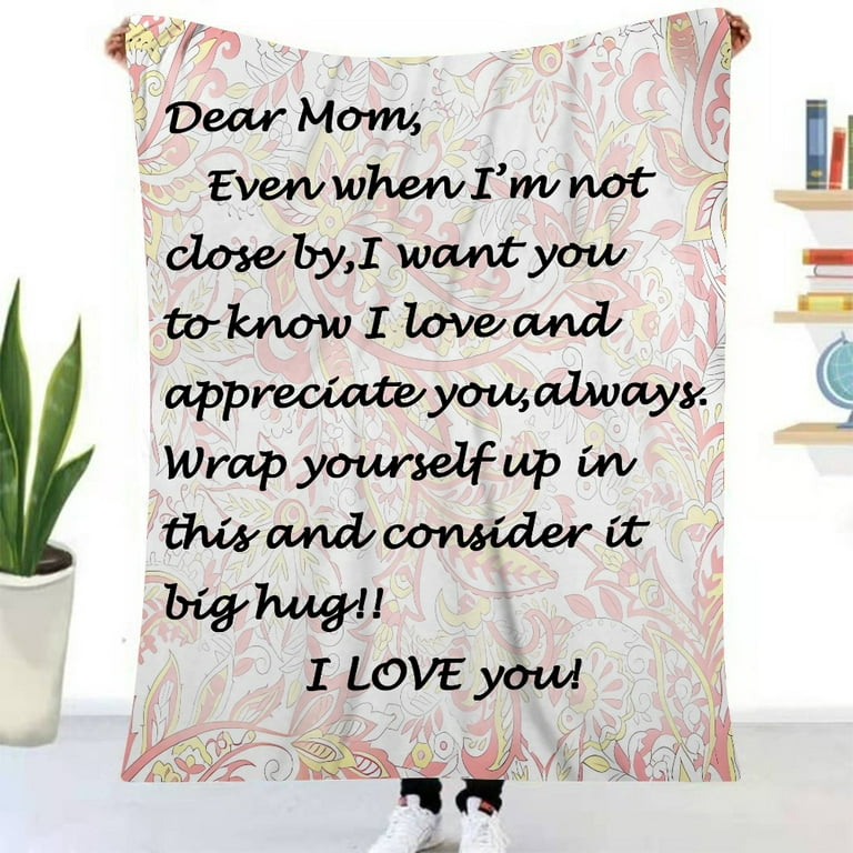 Mom Gifts Blanket,mothers day Birthday Gifts for Mom from Daughter,Best Mom  Ever Gifts,Unique Presents for Mother,Moms Birthday Gift Ideas,Gifts for Mom  Who Has Everything,40x58''(#352,40x58'')A 