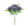 thumbnail image 1 of Centro de mesa de flores artificiales, mesa para el hogar, decoración floral, banquete de boda, tela de seda, flor falsa, gris púrpura Advancent HA6703-07B, 1 of 6