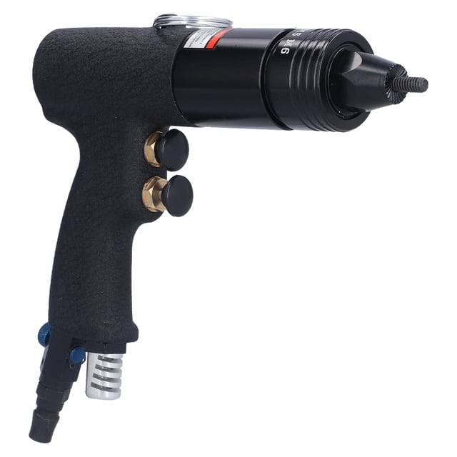 Air Rivet Nut , Strong Pulling Force Labor Saving Efficient Pneumatic Riveting Guns with 3/16in 1/4in Heads for Pipes for Metal Plates