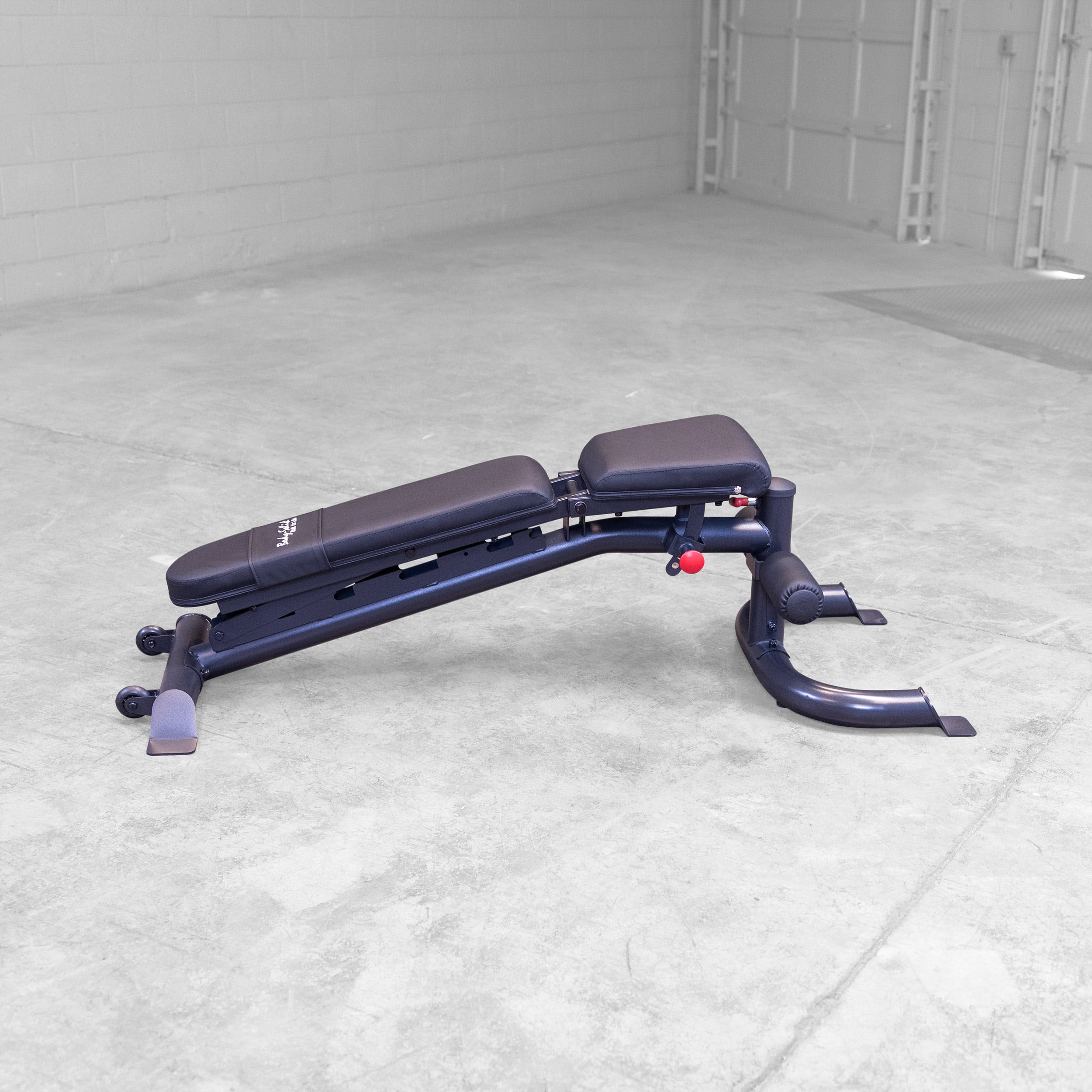 Body Solid GFID100B Heavy Duty Adjustable Bench - BLACK