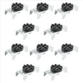 thumbnail image 3 of 20 Pack Soundproofing Mounting Clip Sound Isolation Clips for Recording Studio Acoustical Equipment for Wall Ceiling, 3 of 8