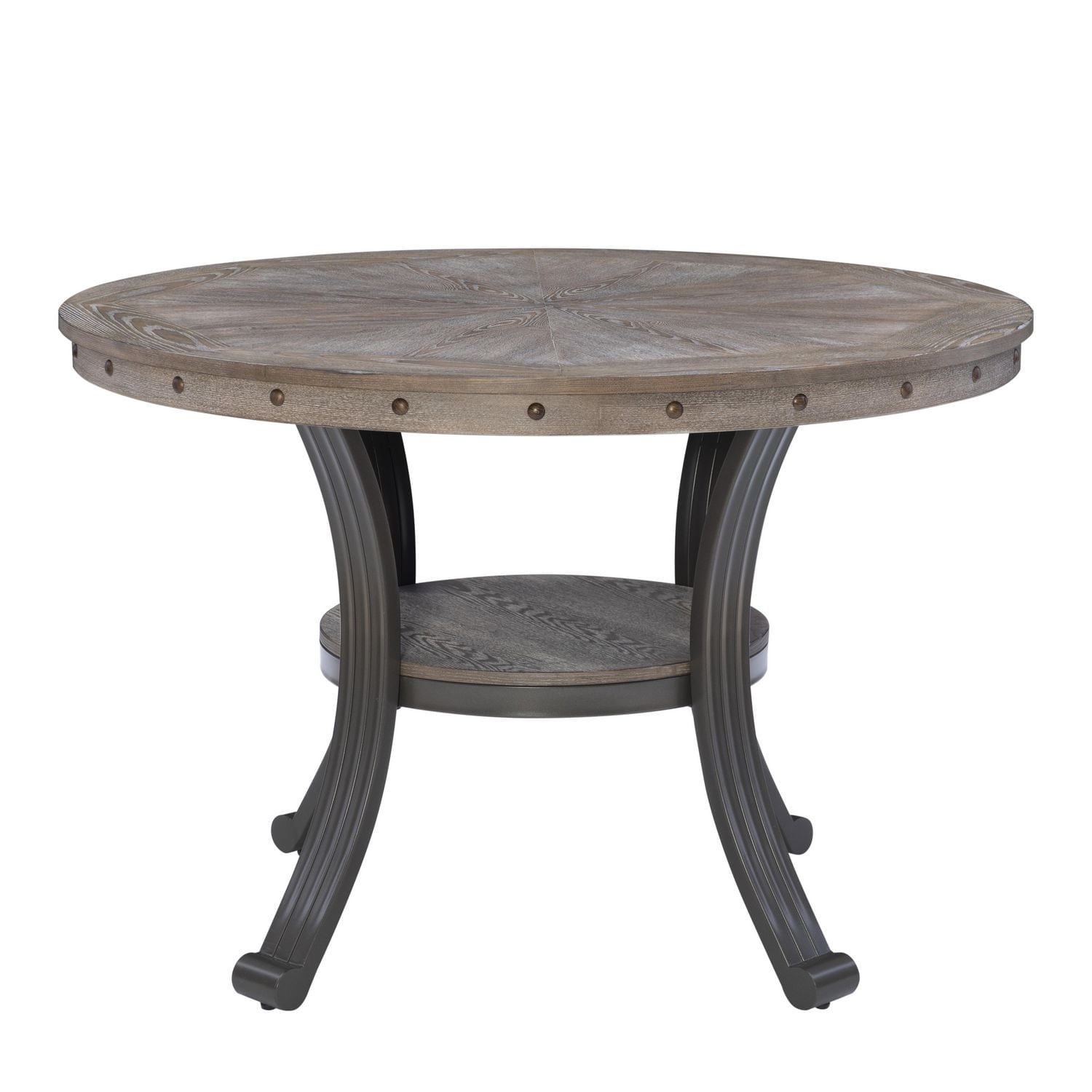 Trager Dining Table, Pewter