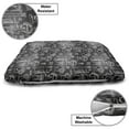 thumbnail image 3 of Vintage Pet Bed, Classical Iconic Pattern of Columns and Venus de Milo, Chew Resistant Pad for Dogs and Cats Cushion with Removable Cover, 24" x 39", Charcoal Grey Grey, by Ambesonne, 3 of 4